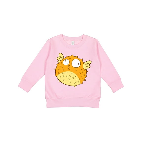 Inktastic Cute Pufferfish Toddler Sweatshirt