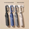 thumbnail image 2 of Ring buckle design fully automatic folding umbrella, large sunshade umbrella, double umbrella, 2 of 3