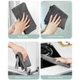 thumbnail image 3 of Kugisaki Soft Microfiber Cleaning Cloth 15.7" x 11.9" Household Glass Water Stain Cleaning Cloth Lint-Free Streak-Free Wash Cloths for Car House, Kitchen, Window, 3 of 9
