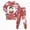 H570-Coffee, variant on TOWED22 Toddler Boys Girls Halloween Pajamas Pumpkin Print PJs Sleepwear Cute Print Pant Sets Kids Jammies(Coffee,5Y)