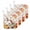 Orange, variant on White Green Pumpkins Fall Pot Holders for Kitchen Heatproof Potholder, 4 Pack Thanksgiving Floral Rustic Hot Pads Multipurpose Oven Pads Terry Cloth Potholders Trivet for Cooking and Baking