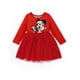 thumbnail image 1 of Vestido Disney Minnie Mouse A-line de manga larga de tul 2T, 1 of 6