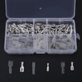 thumbnail image 3 of Female Spade Connector  Female Crimp Connector  Quick Disconnect Terminal 2.8/4.8/6.3mm Crimp Terminal Female Blade Spade Connectors And Transparent Sleeves, 3 of 8