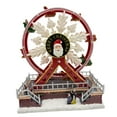 thumbnail image 1 of Figura de noria, centro de mesa, decoración navideña, adorno de escritorio, estatua decorativa para dormitorio, chimenea y estantería., 1 of 9