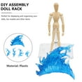 thumbnail image 3 of SHISUYAN Figurine Model Display Rack Plastic Clear Stable Placement 1 Set, 3 of 8