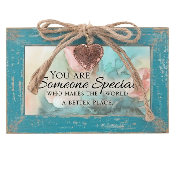 Cottage Garden Someone Special World Better Teal Locket Petite Music Box Plays Wonderful World