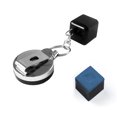 thumbnail image 1 of Billiard Chalk Holder With Keychain, Retractable Chalk Holder, Billiard Cue Accessories Black, 1 of 5