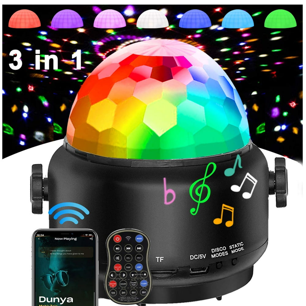 Birthday Party Ball Lights Mini Disco Party Lights Sound Activated