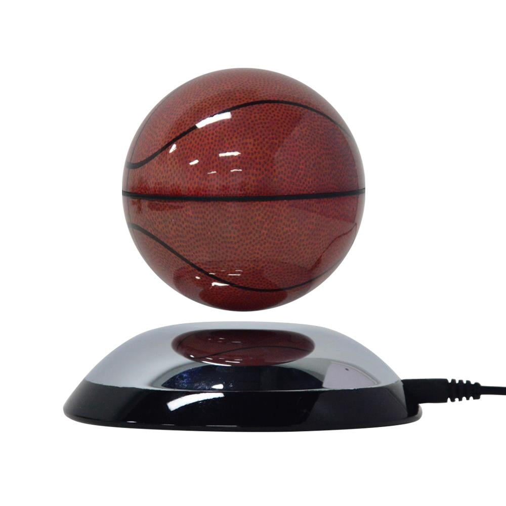 Elegantoss Magnetic Levitation Rotating Basketball Suspended in Air Floating Basketball Perfect Gift for Home Office Desk Decoration