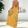 thumbnail image 7 of Tqyyweavej Backless Cami Dress for Women Print Flowy Sleeveless Maxi Dress Spaghetti Strap Loose Summer Loungewear Dress S-2XL, 7 of 7
