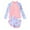 Pink, variant on Hienoo Girls Long Sleeve Zipper Rash Guard Boyshorts Surfing Suit Swimsuit, Sizes 7-11