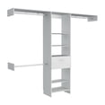 thumbnail image 4 of TUHOME Manchester 250 Closet System - Color White -Engineered Wood, 4 of 9