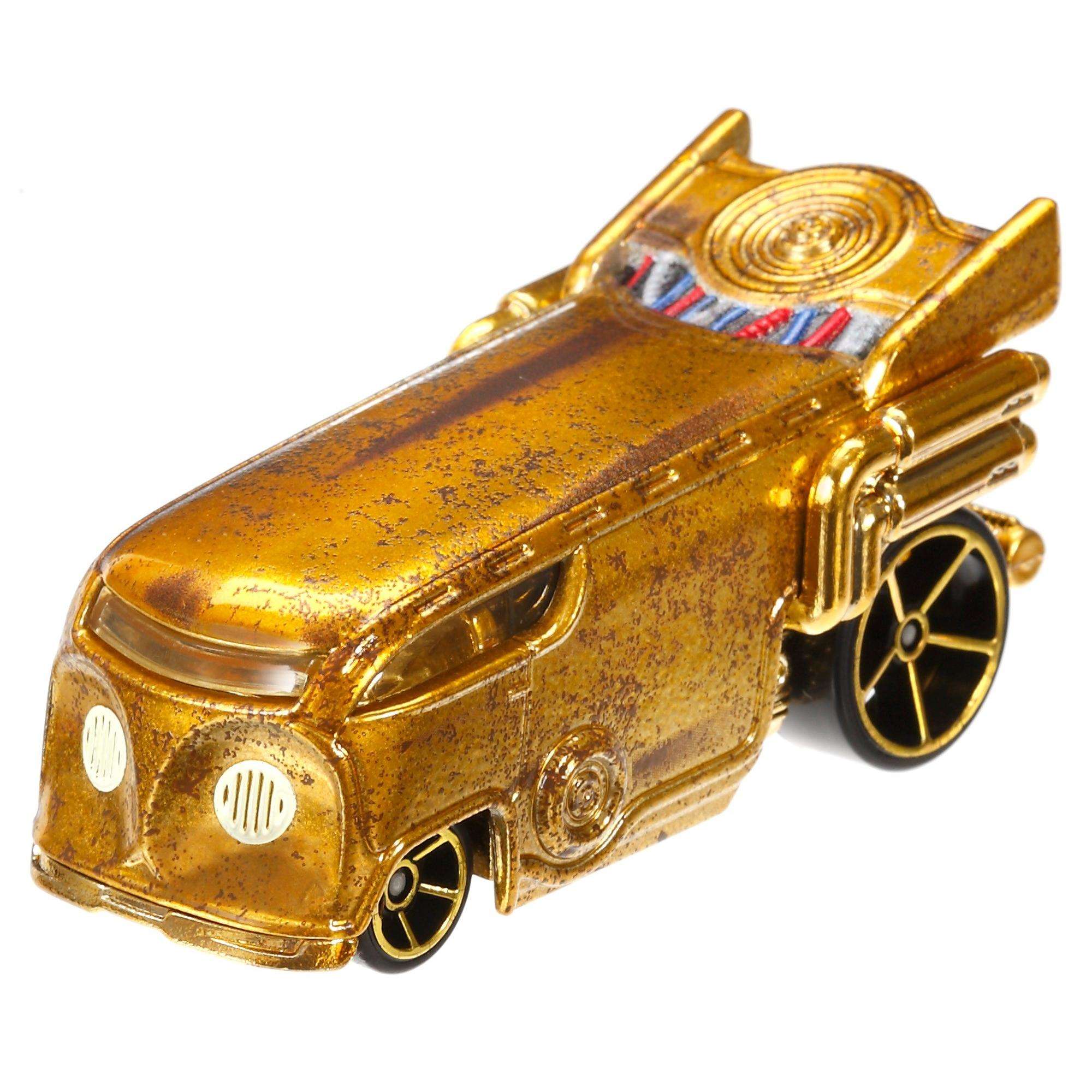 Star Wars Hot Wheels C-3PO & R2-D2 Character Vehicles (2014) Mattel Toy Car 2-Pack - image 2 of 5