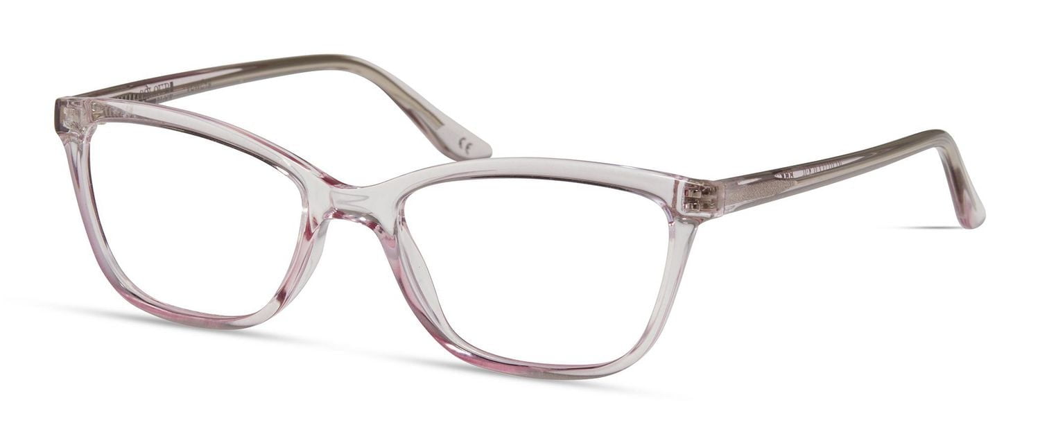 Colour Block Lunettes De Vue Pour Femmes, Vcwc19, Rose Cristal, 51-17-135