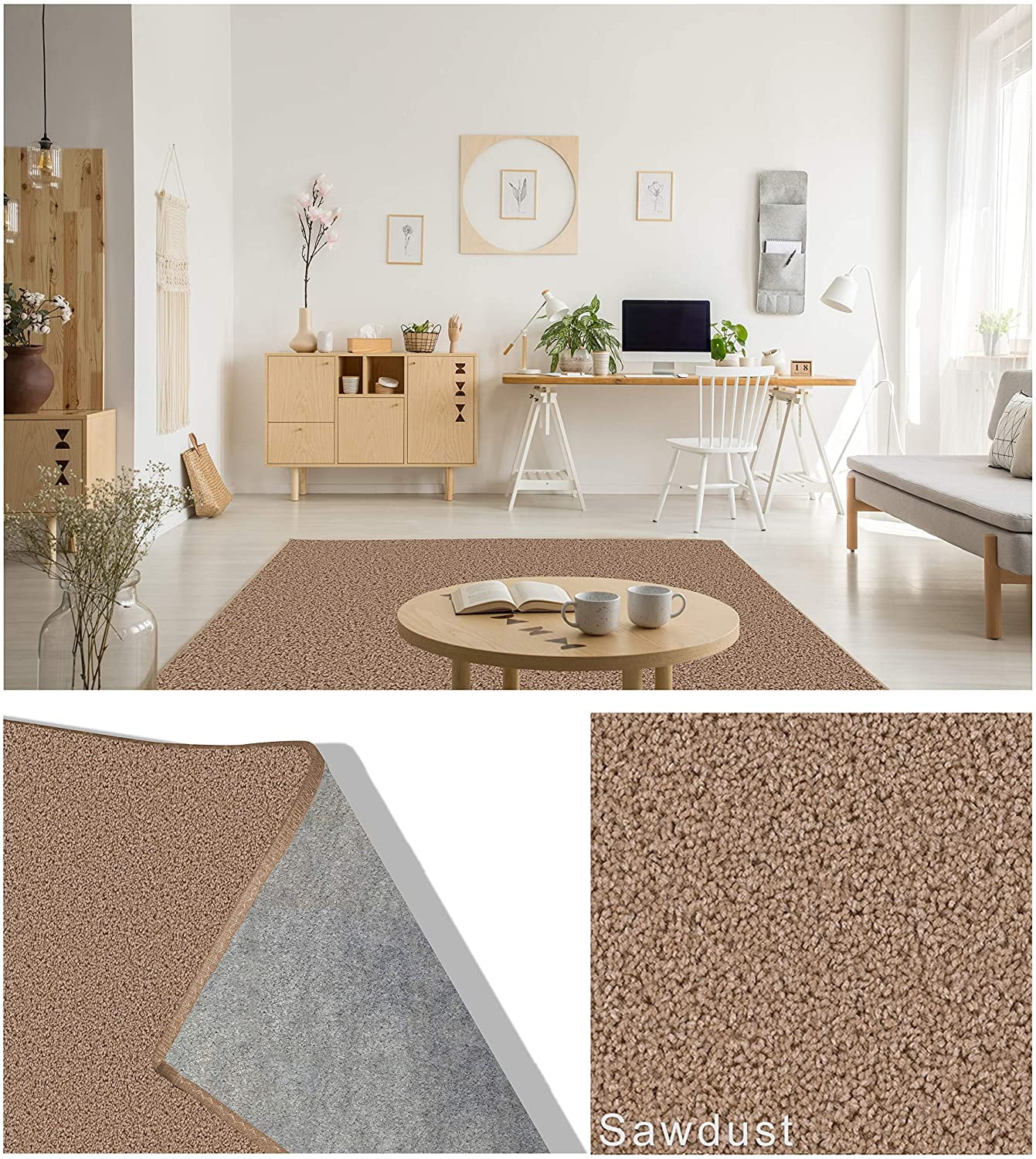 Details about   Nordic Moroccan Carpet Simple Geometric Living Room Bedroom Bedside Carpet 