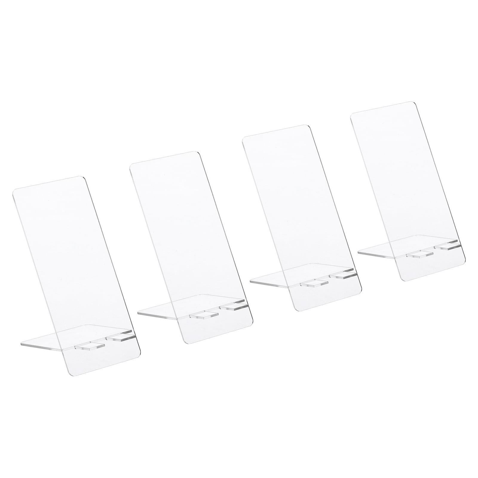 Uxcell 2.8" x 5.9" Acrylic Dry Erase Board Message Board with Stand