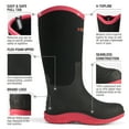 HISEA Womens Muck Rain Boots for Hunting, Gardening, Farming and Muddy