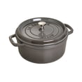 thumbnail image 1 of STAUB la COCOTE 5,25 L Cocotte Ronde en Fonte, Gris Graphite, 1 of 7