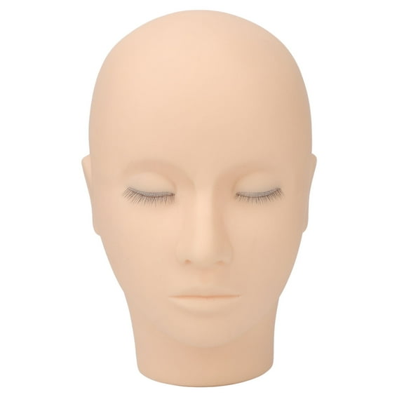 Lash Mannequin 3 Layers Safe Soft Silicone High Simulation Makeup Practice, Profession Silicone Makeup Mannequin, Eyelash Practice For Salon Massage Training