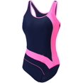 thumbnail image 4 of FFIY Womens One Piece Swimsuit Bathing Suit for Sport Athletic Training Exercise, 4 of 6