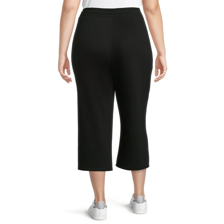 Terra Sky Women's Plus Size PullOn Knit Capris