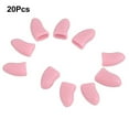 thumbnail image 2 of MesaSe  20Pcs Cat Nail Caps  Colorful Pet Cat Soft Claws Nail Covers for Cat Claws (Orange  S), 2 of 7