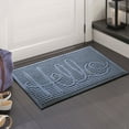 thumbnail image 2 of A1HC First Impression HELLO 24" X 36" Eco-Poly Indoor/Outdoor Mat, 2 of 11