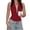Red, variant on Women Halter Top Backless Tank Tops Cowl Neck Summer Going Out Outfits Cami Tops