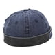 thumbnail image 4 of Gorro de lana enrollado, estilo retro, ajustable, para ocio, ligero y con engarce. D, 4 of 9
