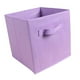 thumbnail image 3 of Cubo de almacenamiento para libros, materiales de arte y manualidades, contenedor para la ropa sucia, caja para la sala de juegos violeta, 3 of 9