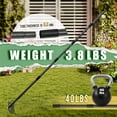 thumbnail image 4 of FENHRTVM Thatch Rake , 78in Adjustable Garden Rake , Heavy Duty Rakes for Lawns, Gathering Leaf Loosening Soil, Black, 4 of 7