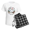 thumbnail image 4 of CafePress - Adventure Awaits Let'S Go Find It Pajamas - Women's Short Sleeve Print T-Shirt and Pants Light Cotton Pajama Set, 4 of 7