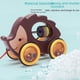 thumbnail image 5 of Coche de juguete de arrastre para niños, cuerda de tracción manual, coche de animales, juguete educativo para bebés de jardín de infantes, juguete de educación temprana para niños pequeños, 5 of 6