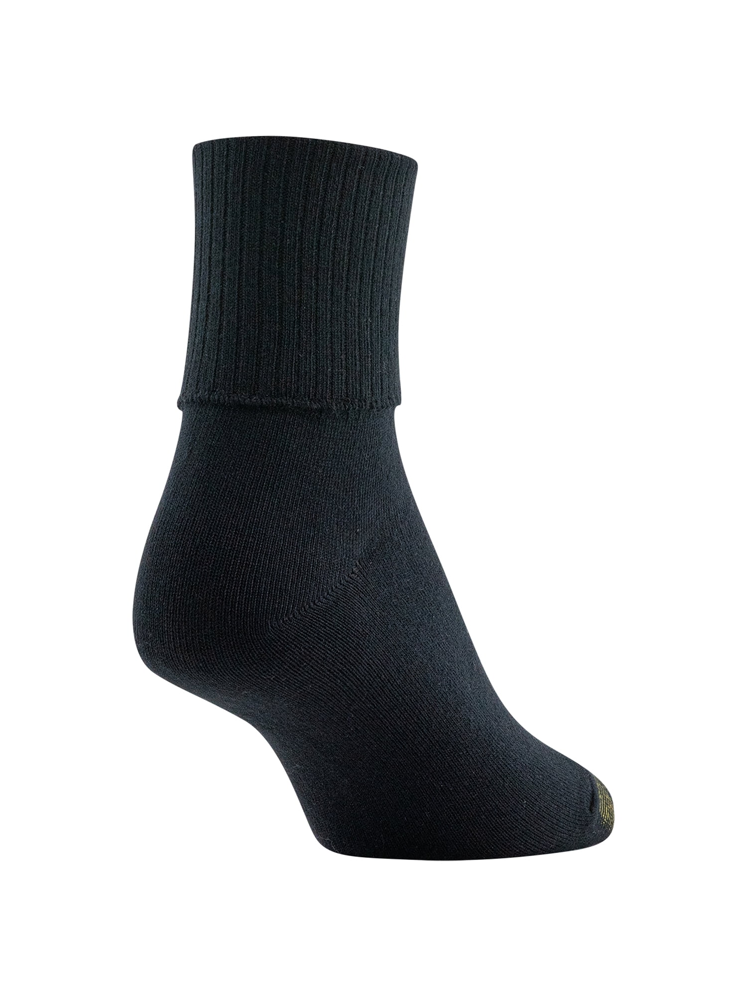 Goldtoe Edition Womens Classic Turn Cuff Socks, 6 Pairs