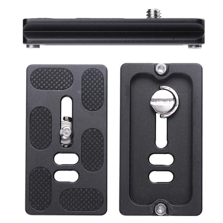 Benro PU70 Arca-Swiss Quick Release Plate - Universal Camera Plate Compatible With Induro Ball Heads (70x38x10mm)