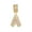 Gold Letter A, variant on PAURO Initial Pink Necklaces for Women A-Z Pendant Cubic Zirconia Stainless Steel Chain Dainty Alphabet&nbsp;Chain Vintage Letter Jewelry Gold Letter R