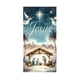 thumbnail image 2 of Decoraciones navideñas, adornos navideños, regalos de Navidad, marco de puerta navideño, decoración para fiestas, pegatinas para puertas, escena navideña, tela colgante, funda de poliéster para puerta, 2 of 6