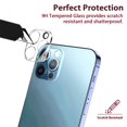 thumbnail image 4 of 3 Pack Compatible with  13 Pro / 13 ProMax Camera Lens Protector Tempered Glass Case-Friendly Scratch-Resistant Easy Installation, 4 of 7