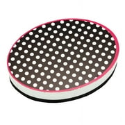 Magnetic Whiteboard Eraser, BW Dots, Pack of 6