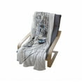 thumbnail image 4 of Sketchy Soft Flannel Fleece Blanket, Hand Drawn Tram and Bicyclists Cityscape of Amsterdam Netherlands Urban Life, Cozy Plush for Indoor and Outdoor Use, 70" x 90", Blue Lilac White, by Ambesonne, 4 of 6