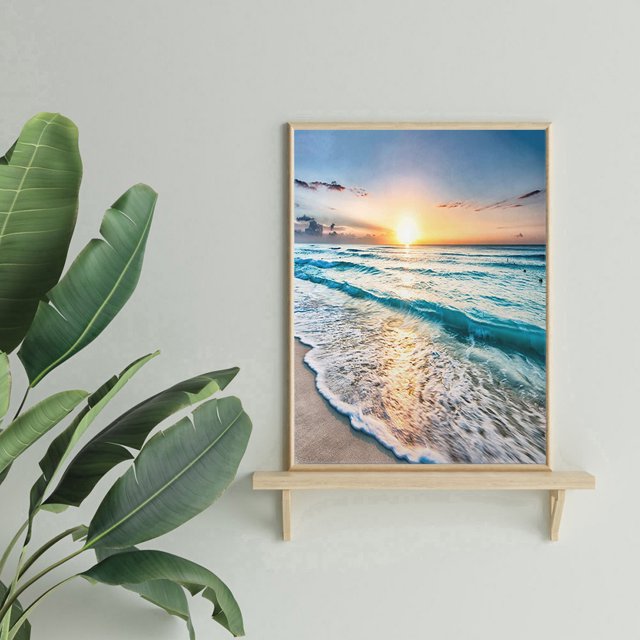 Cuadros Decorativos Pintura al óleo por números Seaside Coloring Picture Drawing Ndcxsfigh Nuevos Originales