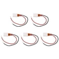 thumbnail image 1 of PTC Heater Plate Constant Temperature Aluminum Shell 220℃ Thermostat Heating Element with Red Black Wire 5pcs 36V, 1 of 8