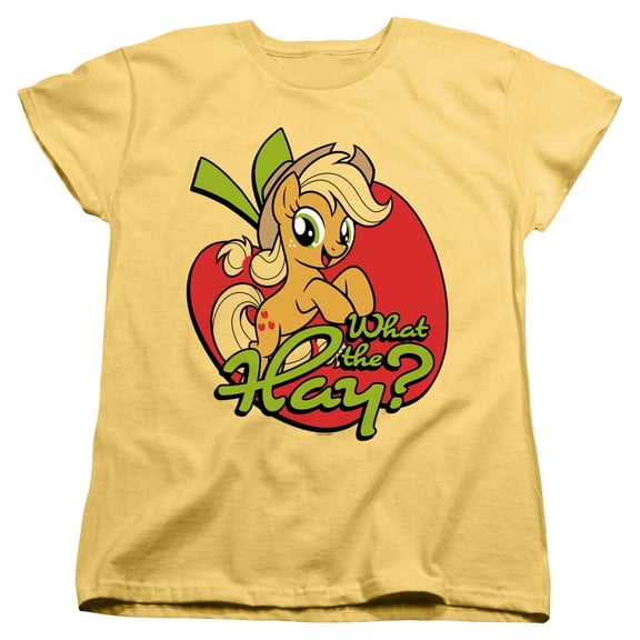 My Little Pony TV What The Hay S/S Women's T-Shirt Banana