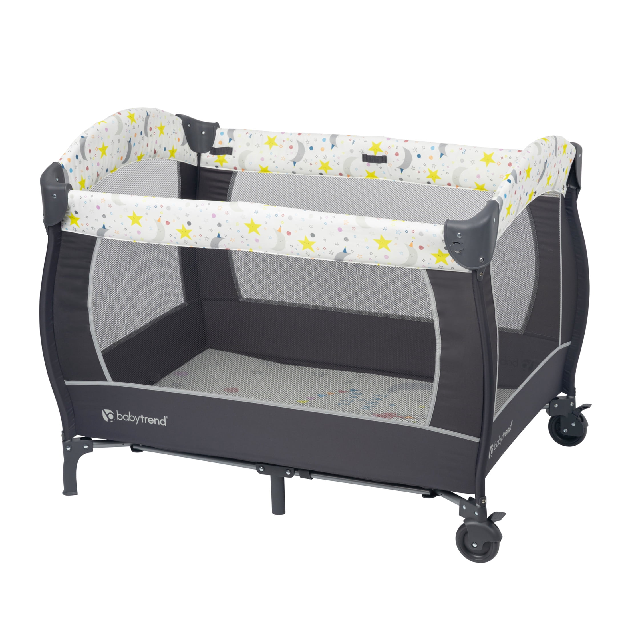 Baby Trend, Lil Snooze Deluxe II Nursery Center Playard, Gray