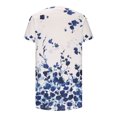 thumbnail image 4 of Aloohaidyvio Tops Plus Size Clearance,Women Casual T-Shirt Short Sleeve Round Neck Pullover Blouse Tops, 4 of 5
