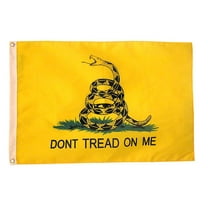 Gadsden Don't Tread On Me 3'X5' Flag Rough Tex® 210D Embroidered