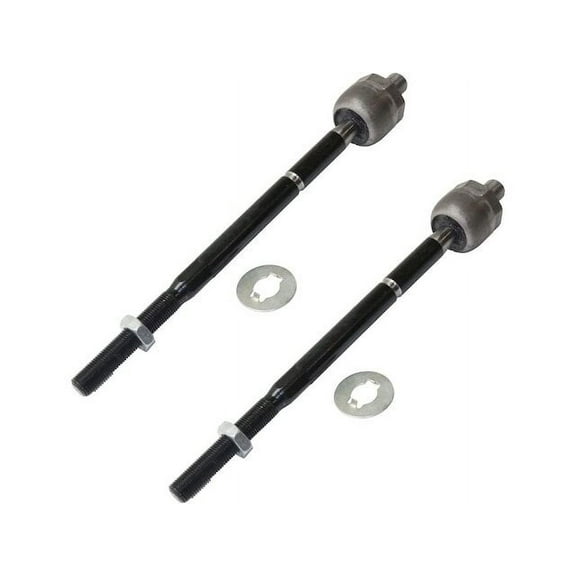 Front Inner Tie Rod Set - Compatible with 2011 - 2019 Ford Explorer 2012 2013 2014 2015 2016 2017 2018
