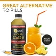 thumbnail image 2 of Qunol Liquid CoQ10 100mg, Superior Absorption Natural Supplement Form of Coenzyme Q10, Antioxidant for Heart Health, Orange Pineapple Flavored, 60 Servings, 20.3 oz Bottle, 2 of 7