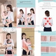 thumbnail image 2 of Baby Carrier with Hip seat,4 Season/ All Seasons,Ergonomic, convertible, Adjustable Baby Holder Carrier 3-in-1 Ergonomic Infant Carrier Soft Baby Holder 3 to 36 Months, 2 of 3