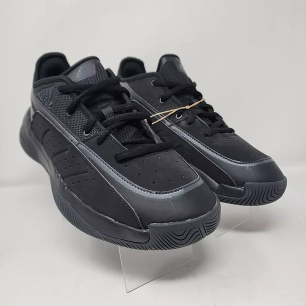 Adi - das Indoor Court Basketball Shoes Mens 11 BlackGym Running Low Top Sneakers